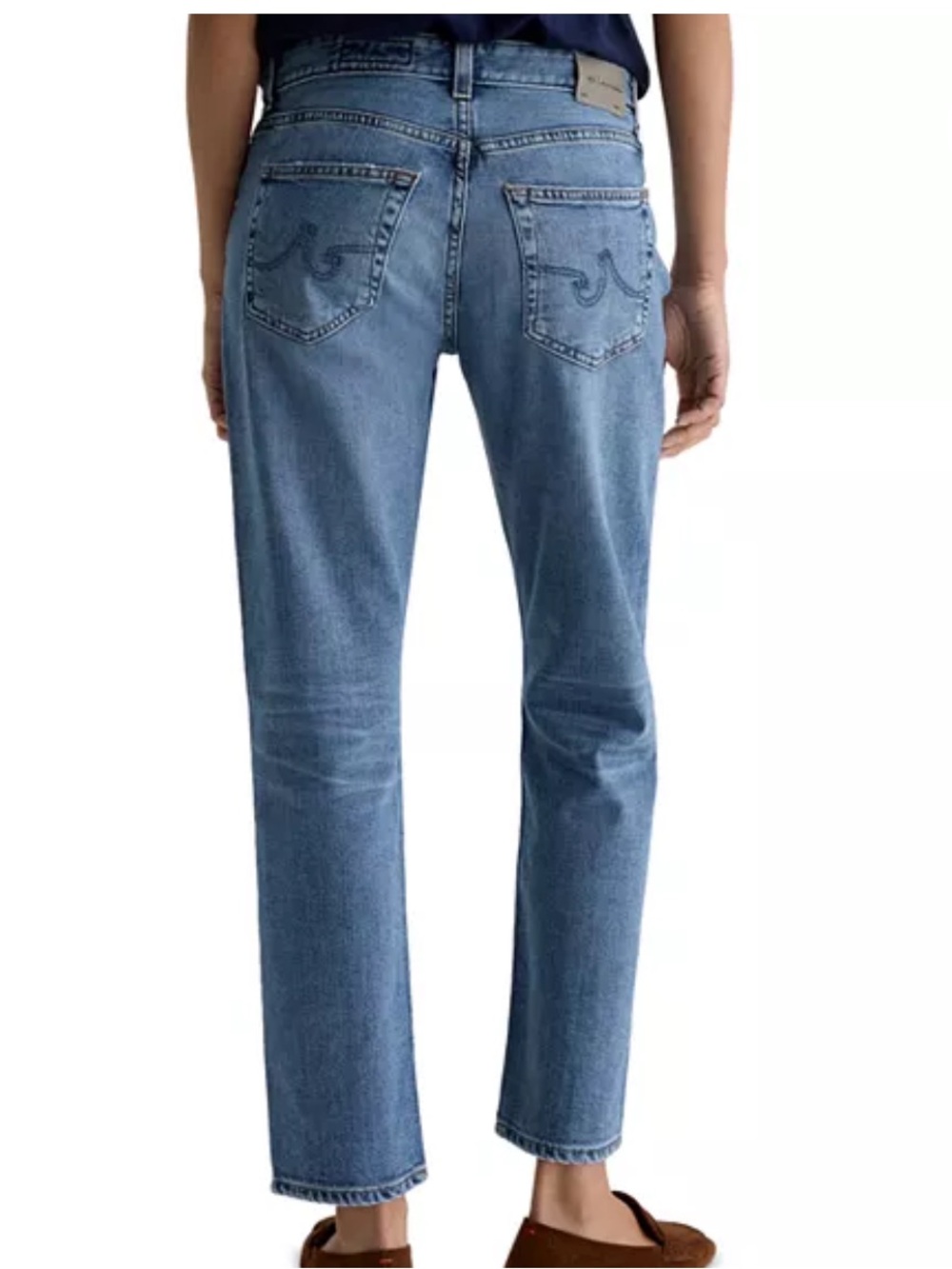 Ag Adriano Goldschmied Ex Boyfriend Slouchy Slim AG-ED Denim Jeans - Picture 12 of 13